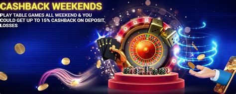 Live Casino Cashback.
